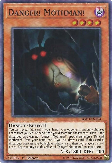 Image for Danger! Mothman! (Soul Fusion) (SOFU-EN084) - YuGiOh
