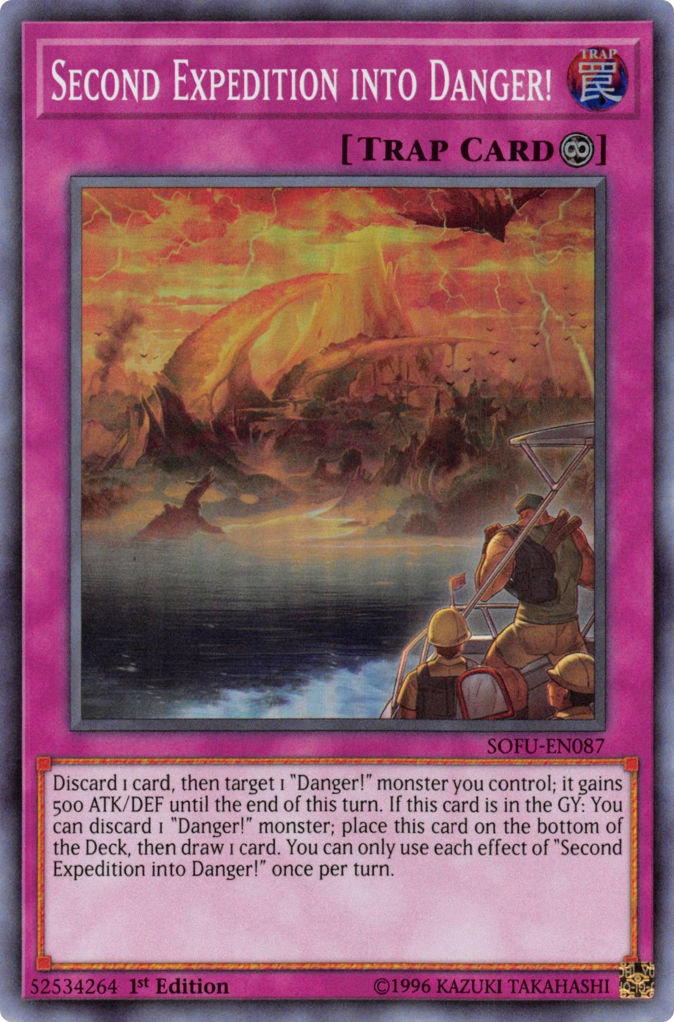 Image for Second Expedition into Danger! (Soul Fusion) (SOFU-EN087) - YuGiOh