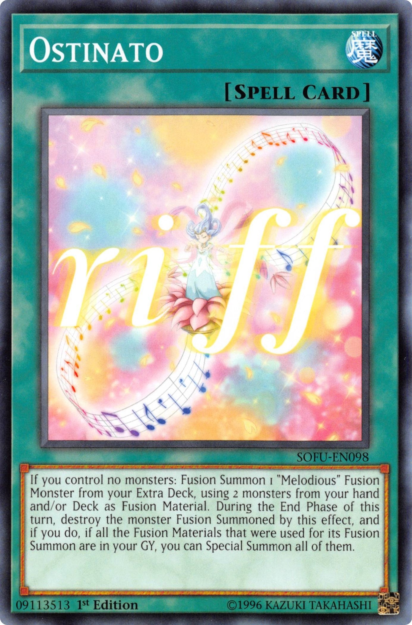 Image for Ostinato (Soul Fusion) (SOFU-EN098) - YuGiOh