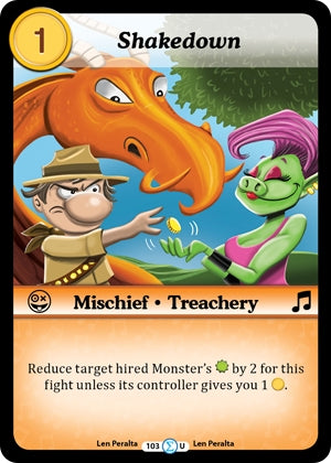 Image for Shakedown (Fashion Furious) (103) - Munchkin CCG