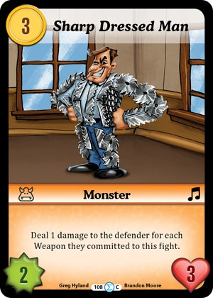 Image for Sharp Dressed Man (Fashion Furious) (108) - Munchkin CCG