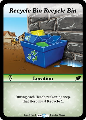 Image for Recycle Bin Recycle Bin (Fashion Furious) (110) - Munchkin CCG