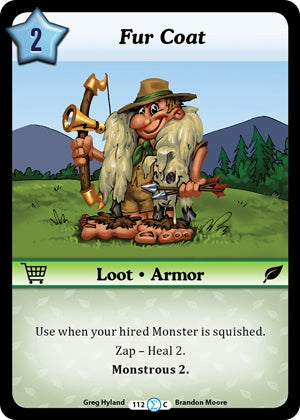 Image for Fur Coat (Fashion Furious) (112) - Munchkin CCG