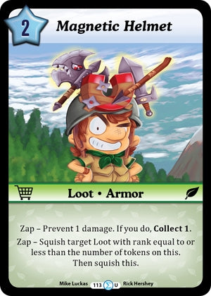 Image for Magnetic Helmet (Fashion Furious) (113) - Munchkin CCG
