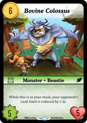 Image for Bovine Colossus (Fashion Furious) (118) - Munchkin CCG
