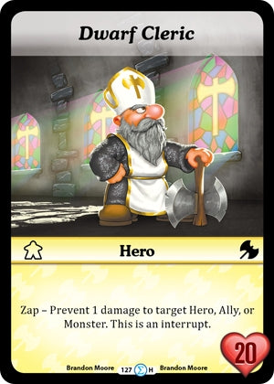Image for Dwarf Cleric (Foil) (Fashion Furious) (127H) - Munchkin CCG