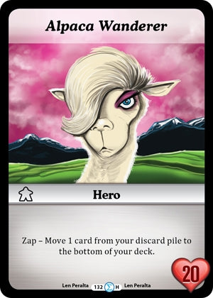Image for Alpaca Wanderer (Foil) (Fashion Furious) (132H) - Munchkin CCG