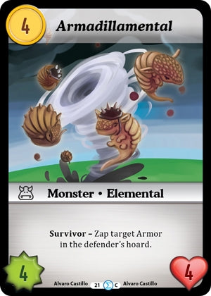 Image for Armadillamental (Fashion Furious) (21) - Munchkin CCG