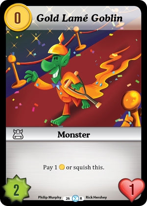 Image for Gold Lamé Goblin (Fashion Furious) (26) - Munchkin CCG