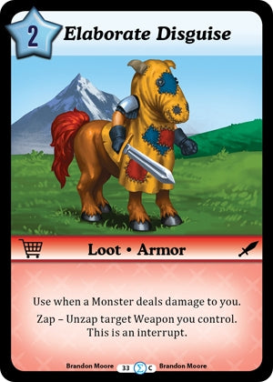 Image for Elaborate Disguise (Fashion Furious) (33) - Munchkin CCG