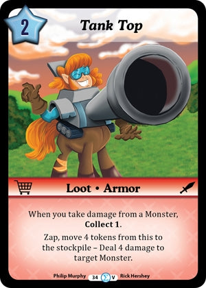 Image for Tank Top (Fashion Furious) (34) - Munchkin CCG