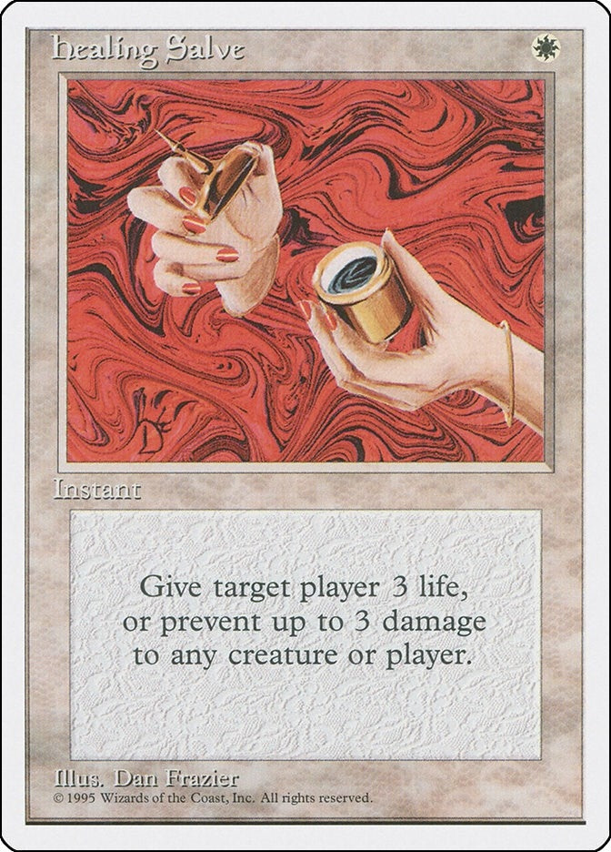 Image for Healing Salve (Fourth Edition) - Magic: The Gathering