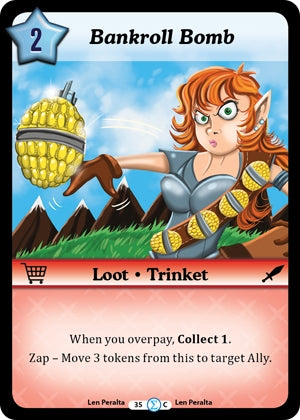 Image for Bankroll Bomb (Fashion Furious) (35) - Munchkin CCG