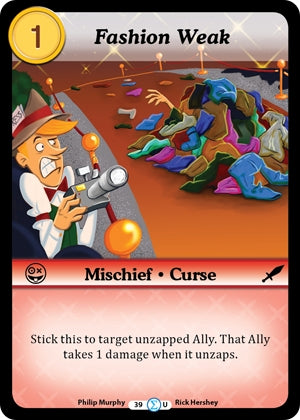 Image for Fashion Weak (Fashion Furious) (39) - Munchkin CCG