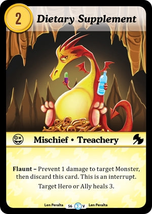 Image for Dietary Supplement (Fashion Furious) (56) - Munchkin CCG