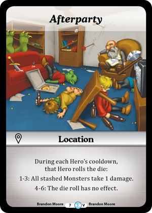 Image for Afterparty (Fashion Furious) (7) - Munchkin CCG