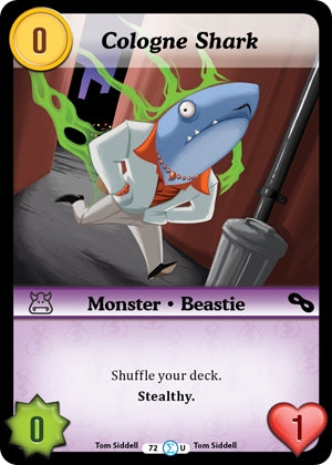 Image for Cologne Shark (Fashion Furious) (72) - Munchkin CCG