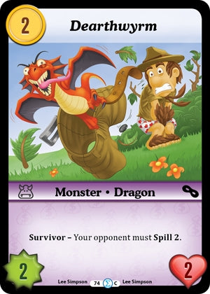 Image for Dearthwyrm (Fashion Furious) (74) - Munchkin CCG