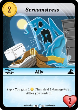Image for Screamstress (Fashion Furious) (77) - Munchkin CCG