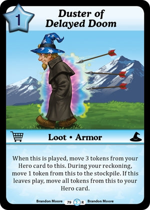 Image for Duster of Delayed Doom (Fashion Furious) (79) - Munchkin CCG