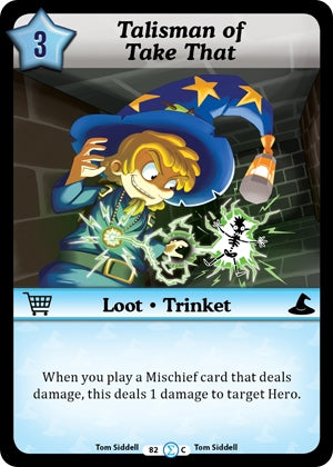 Image for Talisman of Take That (Fashion Furious) (82) - Munchkin CCG