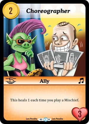 Image for Choreographer (Fashion Furious) (93) - Munchkin CCG