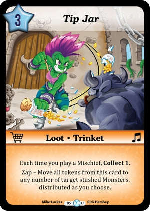 Image for Tip Jar (Fashion Furious) (95) - Munchkin CCG