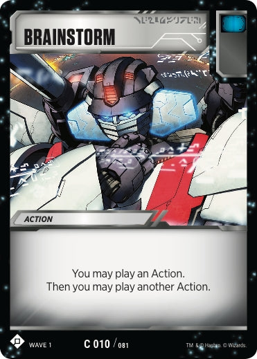 Image for Brainstorm (Wave 1) (10) - Transformers TCG