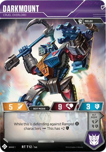 Image for Darkmount - Cruel Overlord (Wave 1) (12) - Transformers TCG