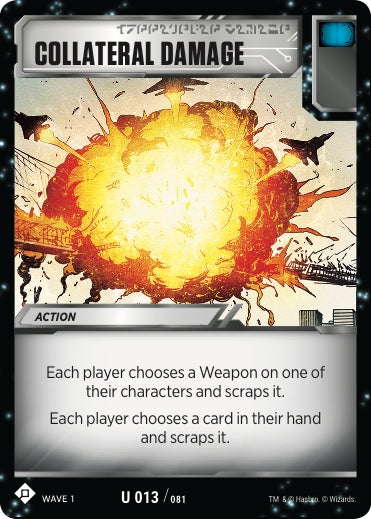 Image for Collateral Damage (Wave 1) (13) - Transformers TCG
