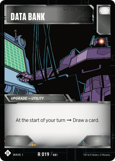 Image for Data Bank (Wave 1) (19) - Transformers TCG