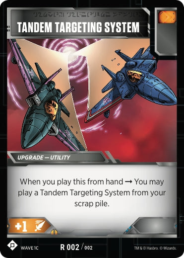 Image for Tandem Targeting System (SDCC 2018 Exclusive) (Wave 1) (2) - Transformers TCG