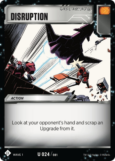 Image for Disruption (Wave 1) (24) - Transformers TCG