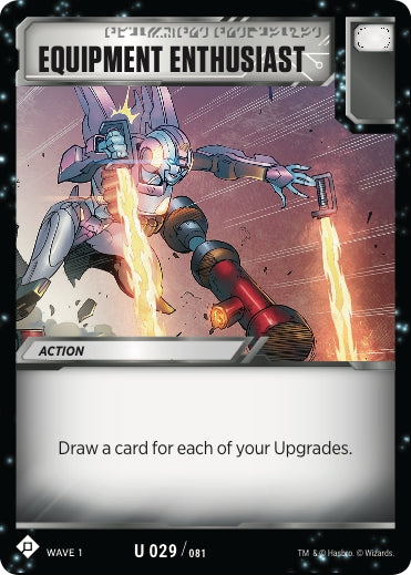 Image for Equipment Enthusiast (Wave 1) (29) - Transformers TCG