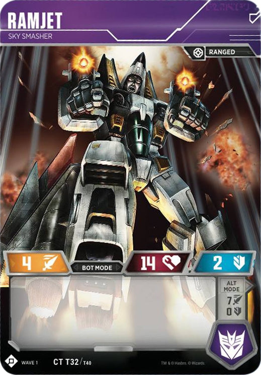 Image for Ramjet - Sky Smasher (Wave 1) (32) - Transformers TCG