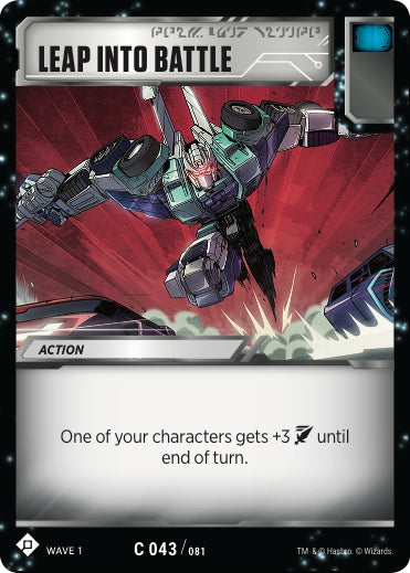 Image for Leap into Battle (Wave 1) (43) - Transformers TCG