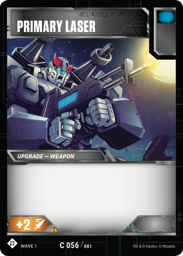 Image for Primary Laser (Wave 1) (56) - Transformers TCG