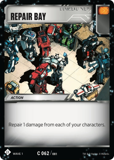 Image for Repair Bay (Wave 1) (62) - Transformers TCG