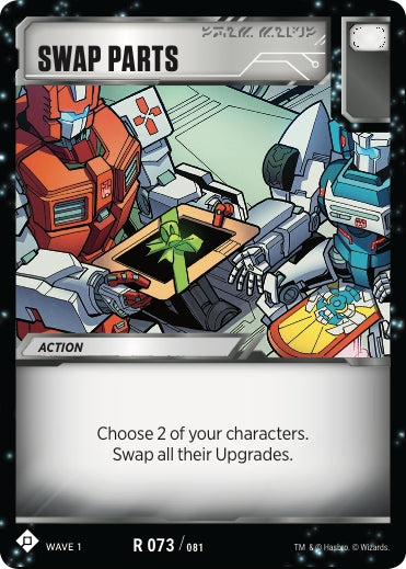 Image for Swap Parts (Wave 1) (73) - Transformers TCG