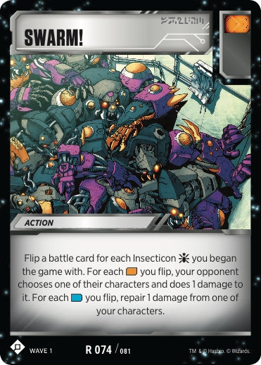Image for Swarm! (Wave 1) (74) - Transformers TCG