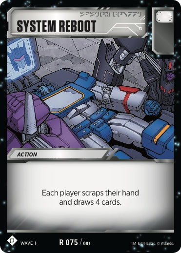 Image for System Reboot (Wave 1) (75) - Transformers TCG