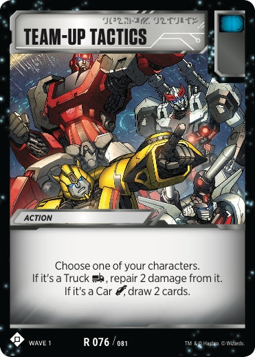 Image for Team-Up Tactics (Wave 1) (76) - Transformers TCG