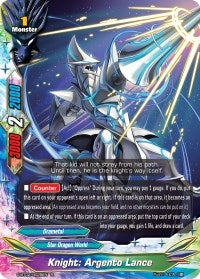 Image for Knight: Argento Lance (Dimension Destroyer) (S-BT02/0029EN) - Future Card BuddyFight