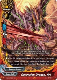 Image for Dimension Dragon, Arl (Dimension Destroyer) (S-BT02/0033EN) - Future Card BuddyFight