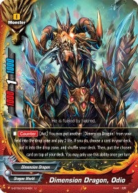 Image for Dimension Dragon, Odio (Dimension Destroyer) (S-BT02/0034EN) - Future Card BuddyFight