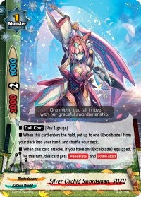 Image for Silver Orchid Swordsman, SUZU (Dimension Destroyer) (S-BT02/0040EN) - Future Card BuddyFight