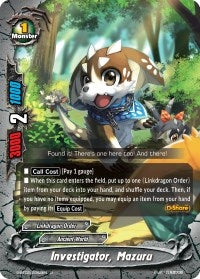 Image for Investigator, Mazuru (Dimension Destroyer) (S-BT02/0042EN) - Future Card BuddyFight
