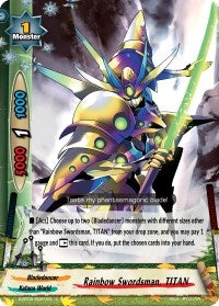 Image for Rainbow Swordsman, TITAN (Dimension Destroyer) (S-BT02/0051EN) - Future Card BuddyFight