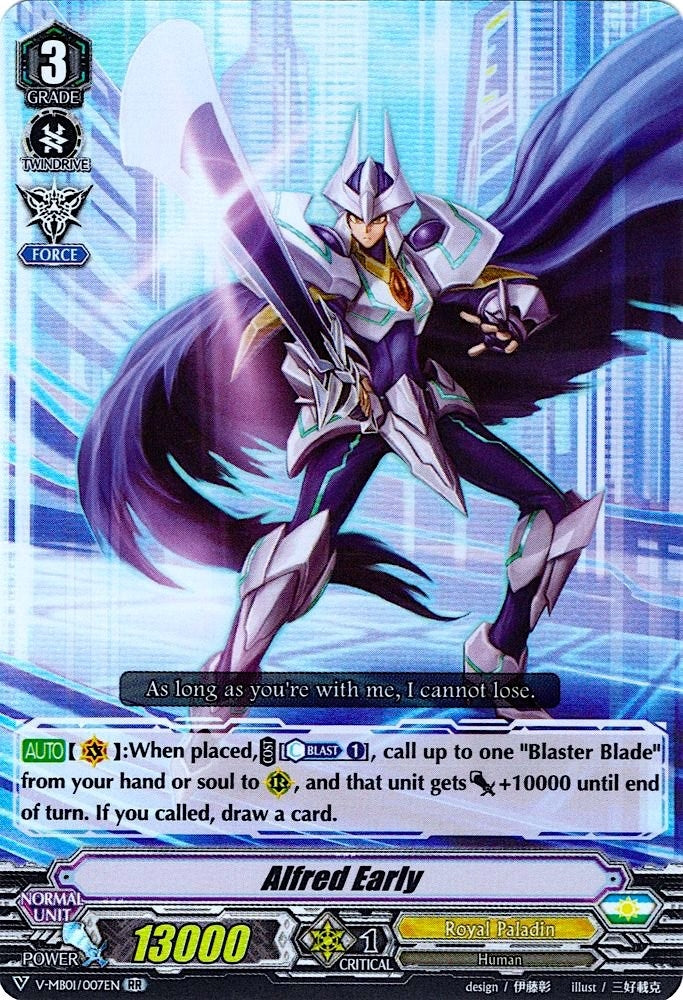 Image for Alfred Early (V-MB01: PSYqualia Strife) (V-MB01/007EN) - Cardfight Vanguard