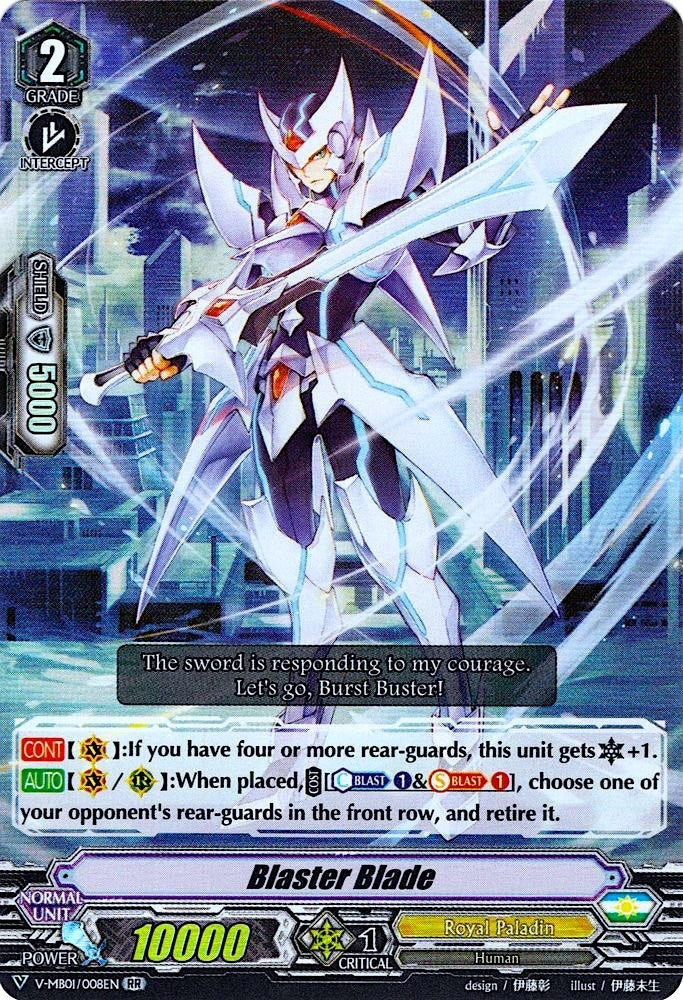 Image for Blaster Blade (V-MB01: PSYqualia Strife) (V-MB01/008EN) - Cardfight Vanguard